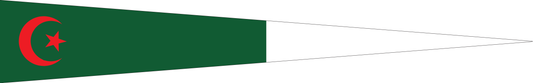 Algerien Wimpel – Länderwimpel in Grün, Weiß und Rot