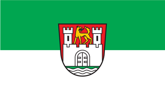 Wolfsburg Flagge Niedersachsen