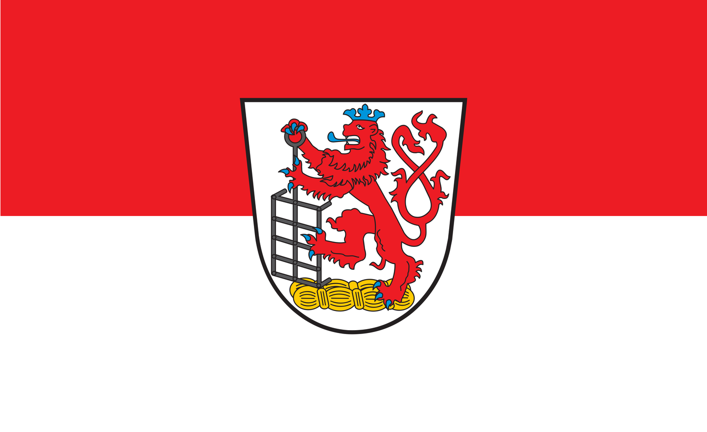 Wuppertal Flagge, Nordrhein-Westfalen