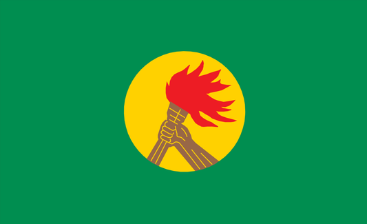 Zaireflagge, Afrika