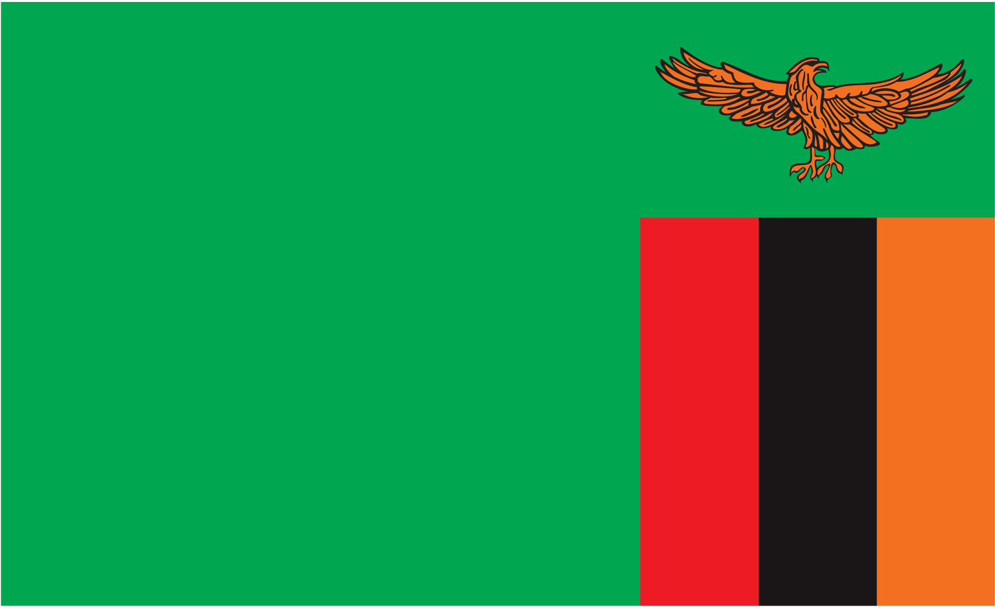 Zambiaflagge