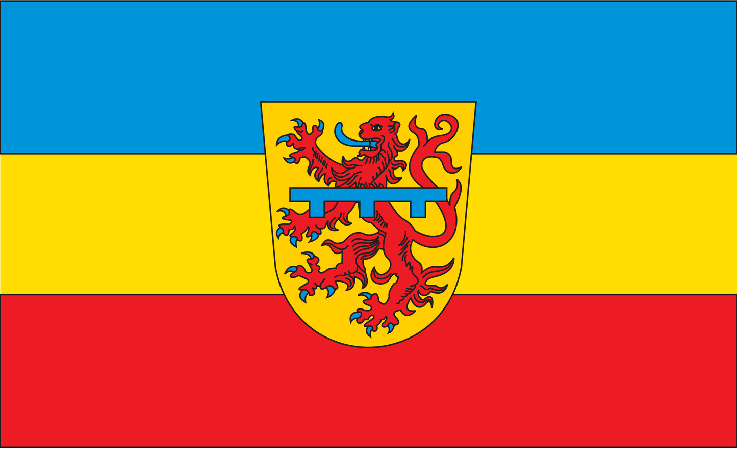 Zweibrücken Flagge Baden Württemberg