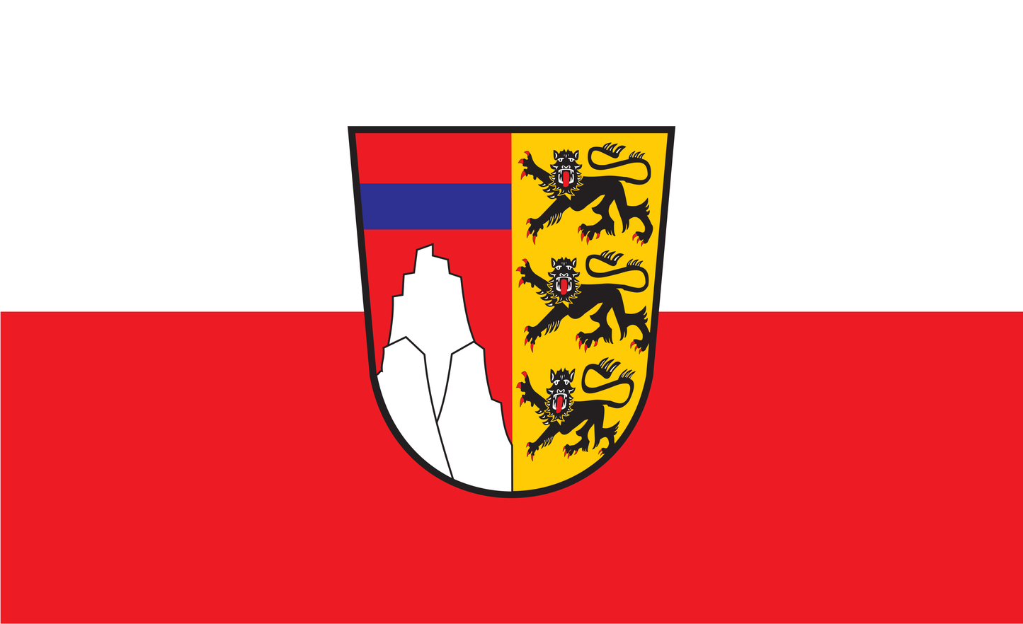 Oberallgäu Flagge Bayern