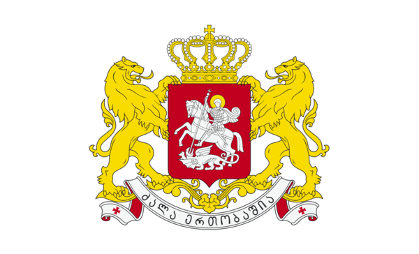 Georgienflagge Wappen, Nationalflaggen, Nationalfahnen