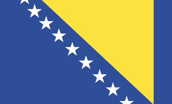 Bosnien-Herzigowinaflagge, Nationalflaggen, Nationalfahnen