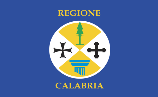 Calabrien, Italien, Nationalflaggen, Nationalfahnen