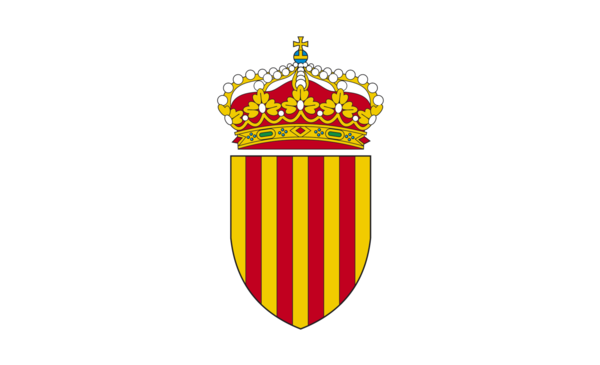 Catalonien Wappen, Spanien, Nationalflaggen, Nationalfahnen