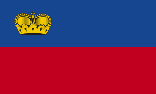 Liechtensteinflagge, Lichtenstein, Nationalflaggen, Nationalfahnen