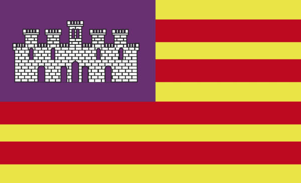 Mallorcaflagge, Spanien, Nationalfahnen