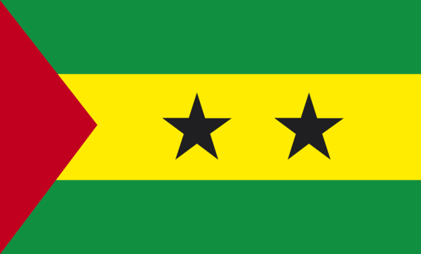 Saotome and Principeflagge, Afrika, Nationalfahnen