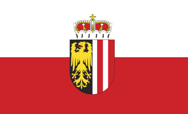 Oberösterreichflagge, Österreich, Nationalfahnen