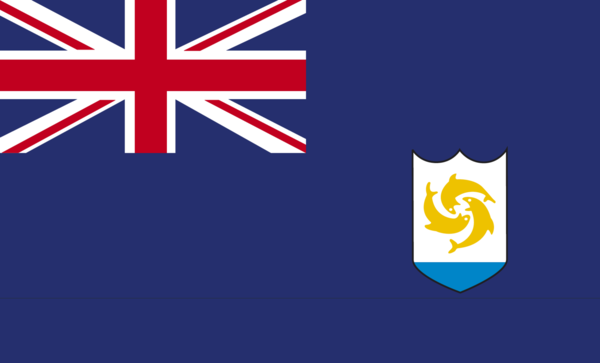 Anguillaflagge, Insel, Anguiela, Nationalfahnen