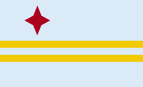 Arubaflagge, Insel, Aruba, Nationalfahnen