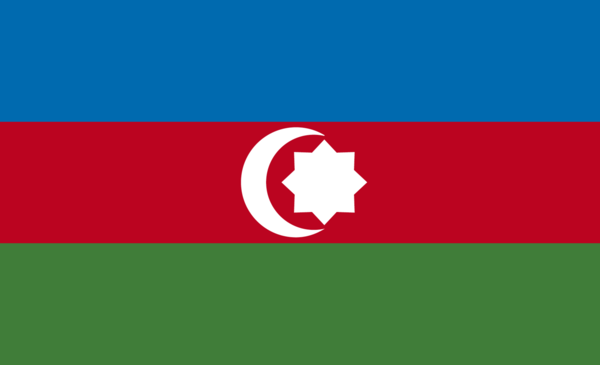 Aserbaidschanflagge, Aserbaichan, Nationalfahnen