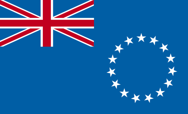 Cook Islandsflagge, Insel,Cook Island,  GB, Nationalfahnen
