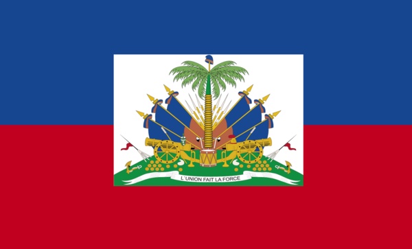 Haitifalgge, Haiti, Insel, Nationalfahnen