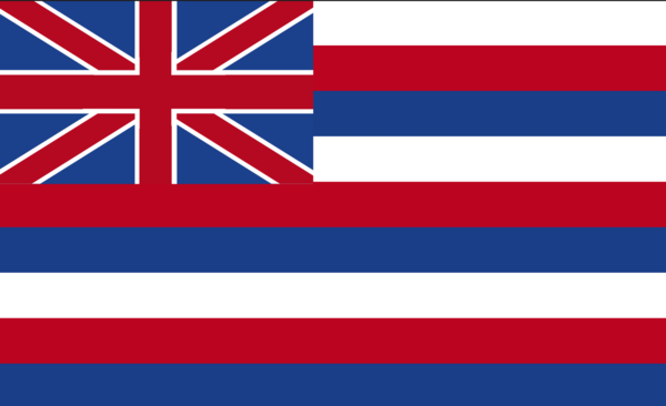 Hawaiiflagge-Flagge, USA, Insel, Hawaii, Nationalfahnen
