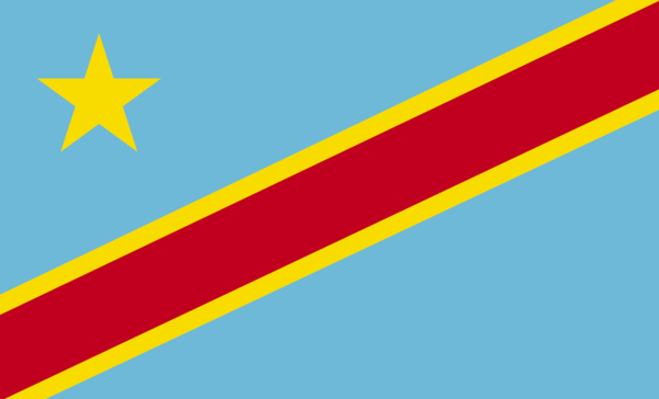 Kongoflagge 2006, Kongo, Nationalfahnen