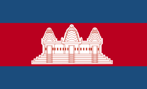 Kambodschaflagge, Kambodscha, Nationalfahnen
