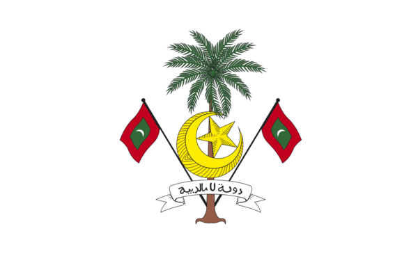 Malediven-Flagge, Malediven, Insel, Nationalfahnen