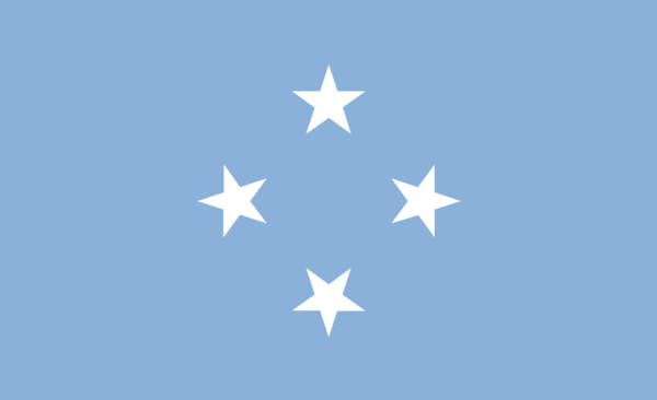 Mikronesien-Flagge, Insel, Mikronesien, Nationalfahnen