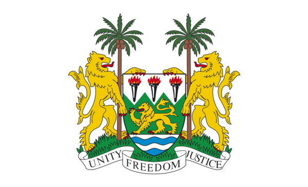 Sierraleoneflagge Wappen, Afrika, Nationalfahnen