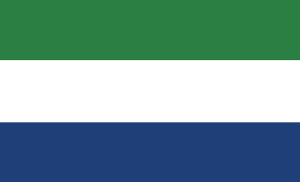 Sierra Leoneflagge, Afrika, Nationalfahnen