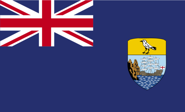 St. Helenaflagge, Insel, Großitanien, Nationalfahnen