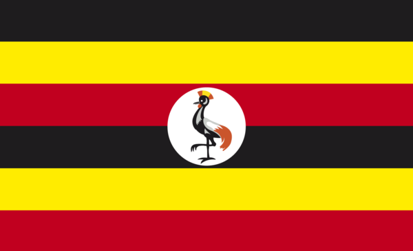 Ugandaflagge, Nationalfahnen