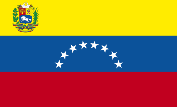 Venezuelaflagge, Nationalfahnen