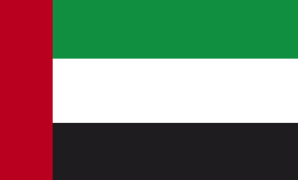 Vereingte Arabische EmirateflaggeNationalfahnen
