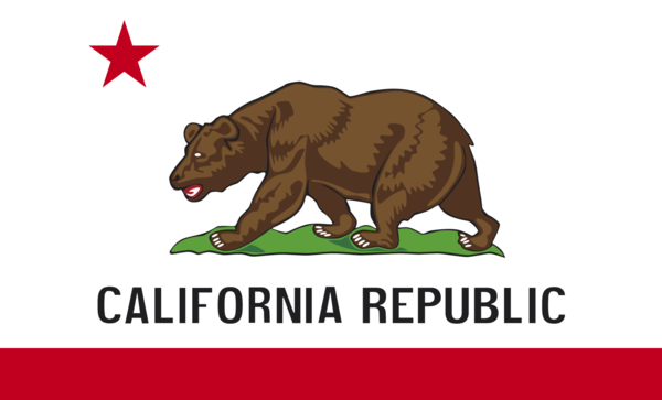 Californienflagge,USA, Nationalflaggen