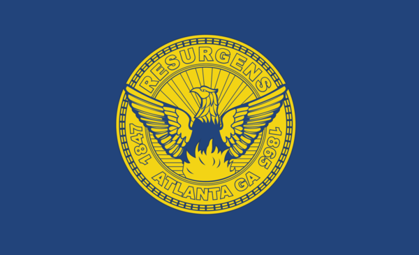 Atlanta Cityflagge,USA, Nationalflaggen