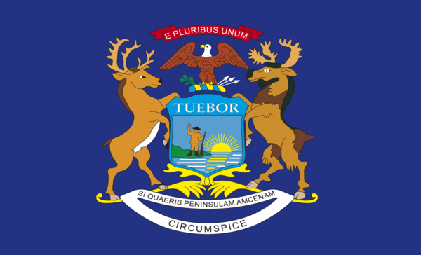 Michiganflagge,USA, Nationalflaggen