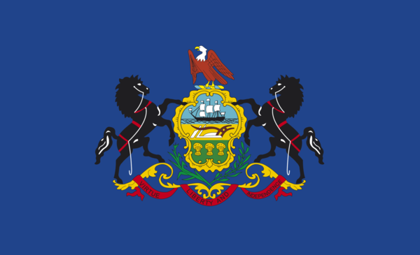 Pennsylvaniaflagge,USA, Nationalflaggen