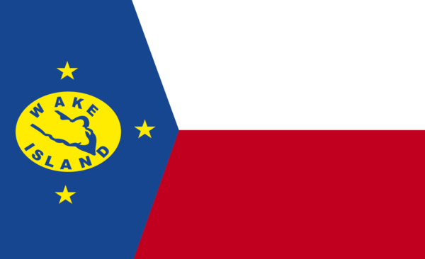 Wake Islandflagge,USA, Nationalflaggen