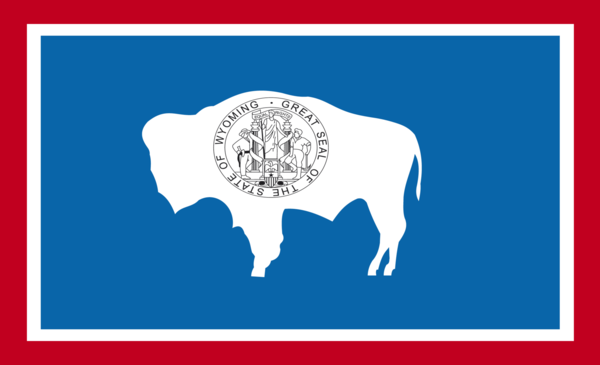 Wyomingflagge,USA, Nationalflaggen