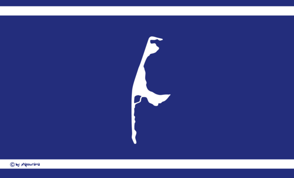 Insel Syltflagge,blau, Syltflaggen, Sylt