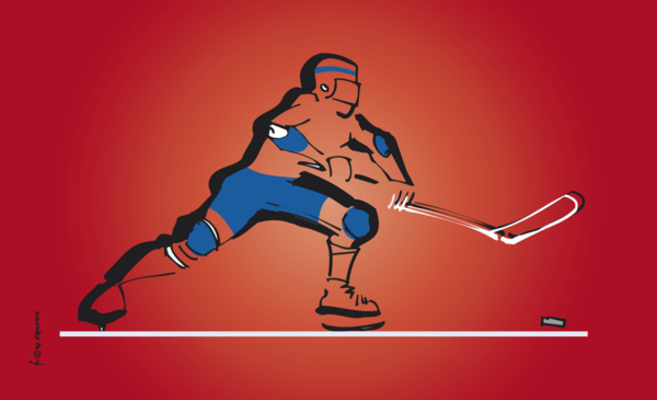 Eishockey-Flagge, Eishockesport