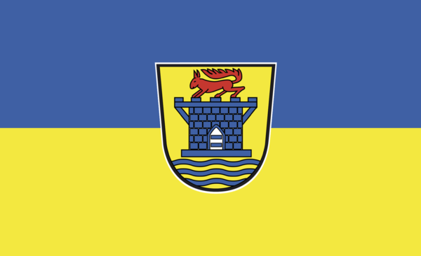 Eckernförde, Eckernförde Flagge, Schleswig-Holstein, Städteflagge, Gemeinden