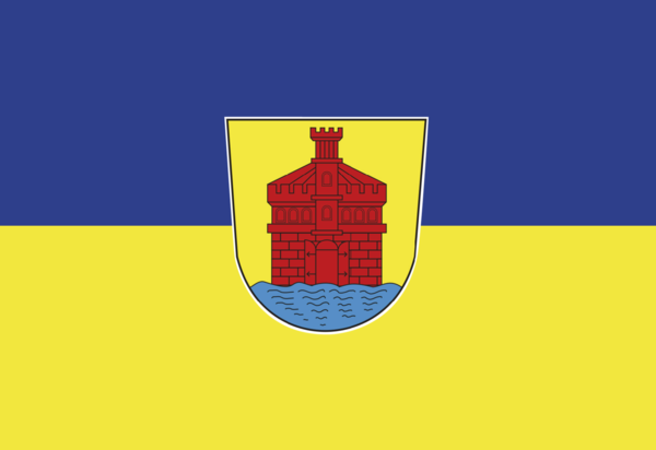Meersburg-Flagge,  Baden Württemberg, Bundesländerflaggen, Städteflaggen, Gemeindeflaggenlagge