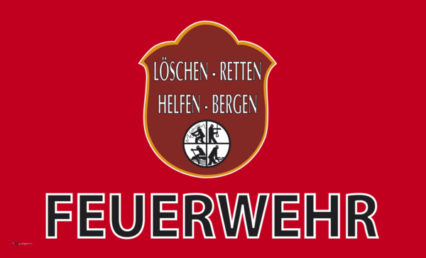 Helfen-Retten-Bergen Flagge