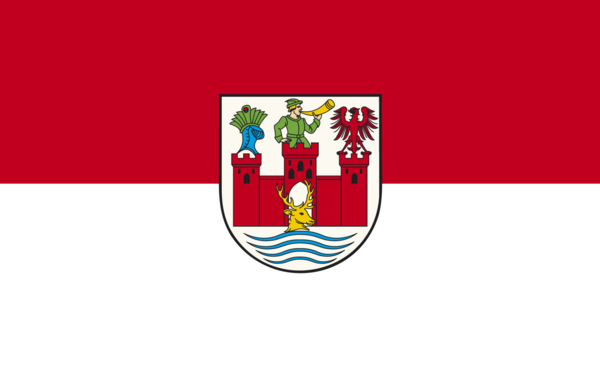 Angermünde Flagge, Brandenburg