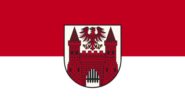 Biesenthal Flagge, Brandenburg