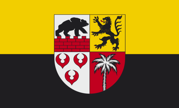 Anhalt Bitterfeld Flagge, Sachsen