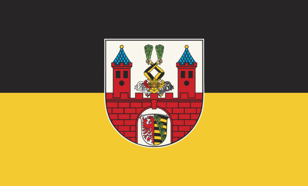 Bernburg Flagge, Sachsen