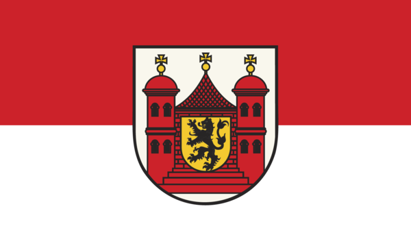 Burgstädt Flagge, Sachsen