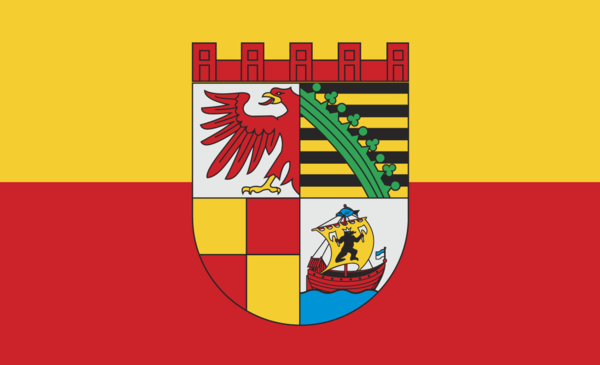 Dessau Rosslau Flagge, Sachsen