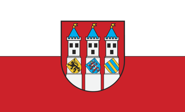 Bad Langensalza Flagge, Thüringen