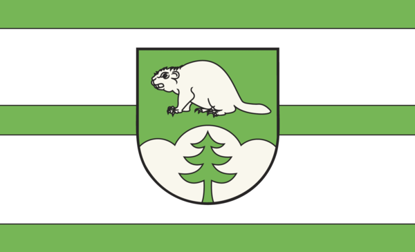 Bibra bei Meiningen Flagge, Thüringen